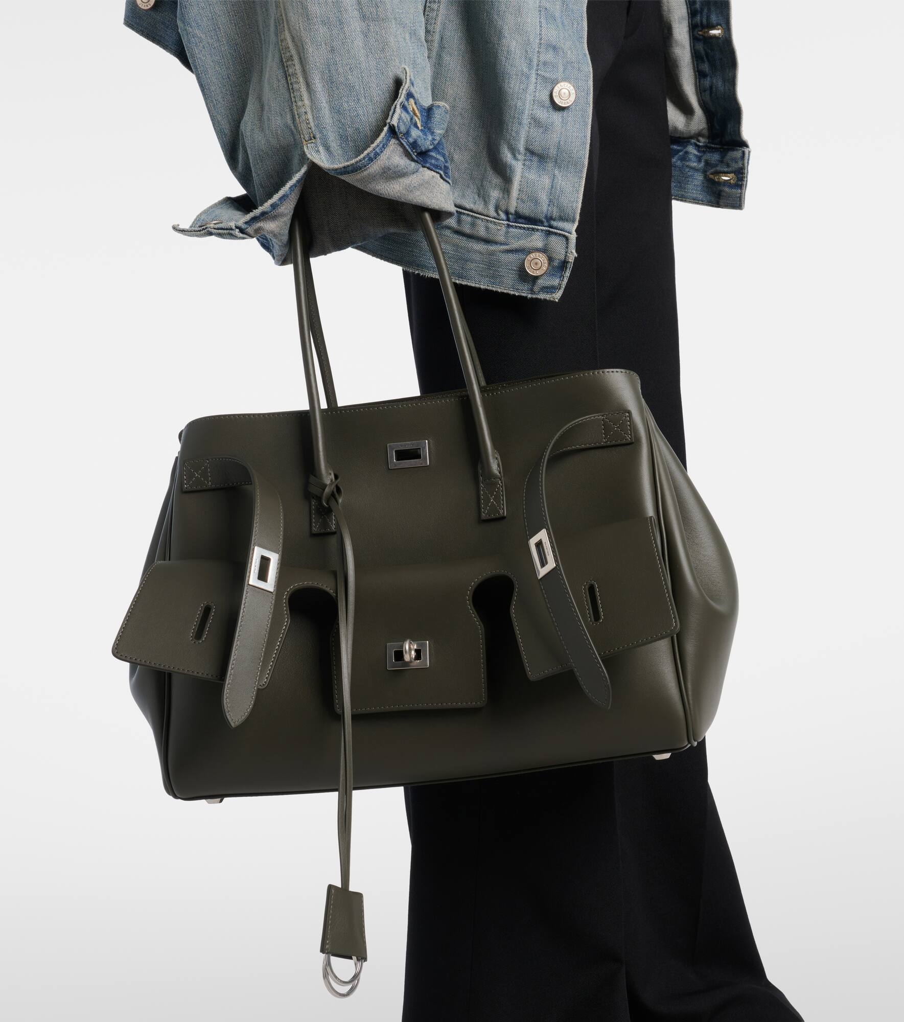 Bel Air Medium leather tote bag - 7