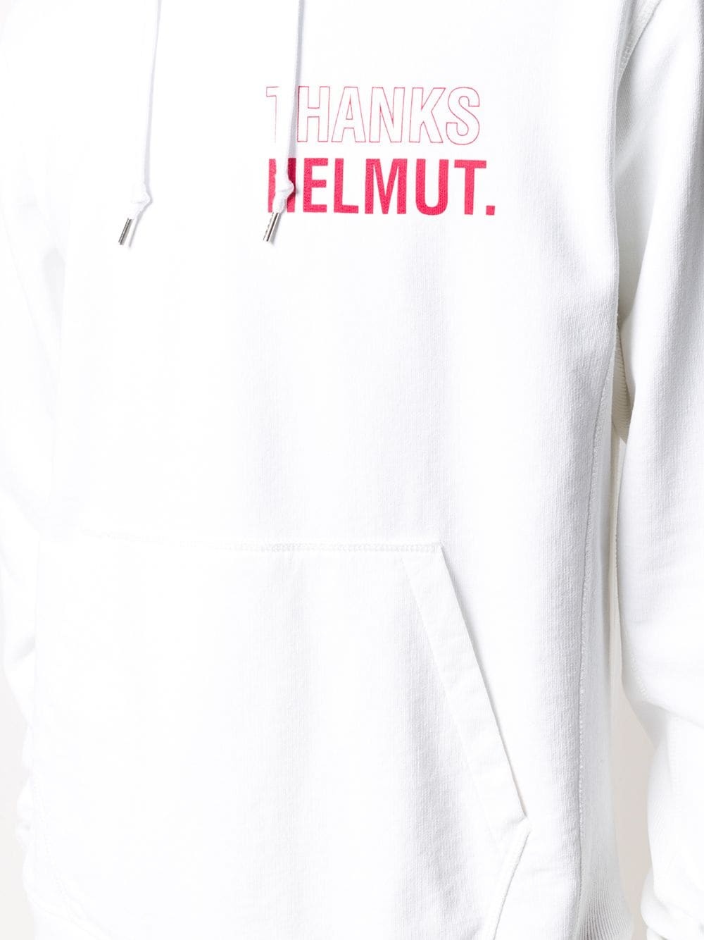 Thanks Helmut print hoodie - 5