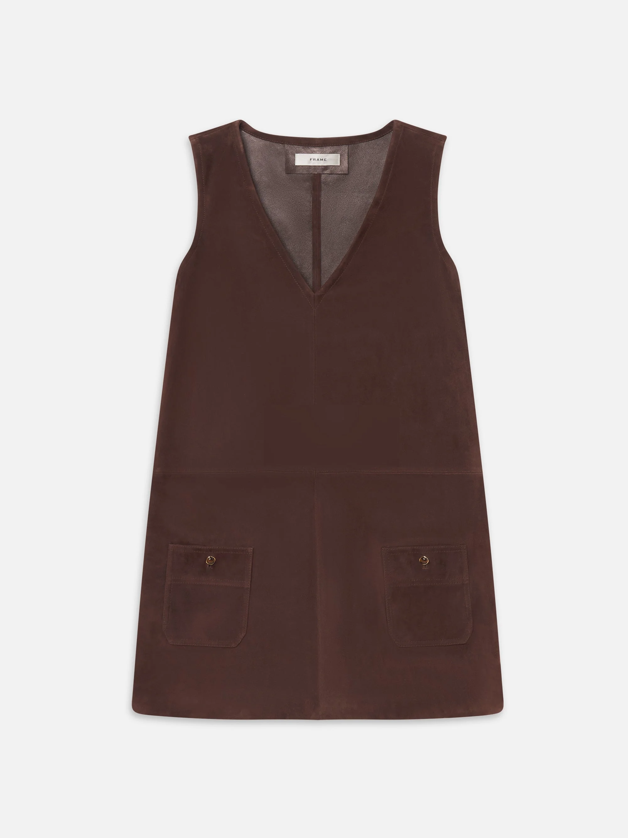 The Suede Safari Tent Dress - 1