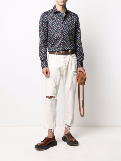 Etro paisley-print cotton shirt outlook