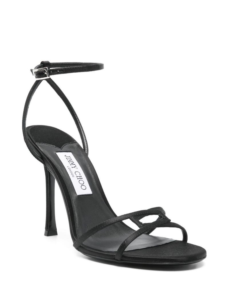 JIMMY CHOO 100mm Leo sandals outlook