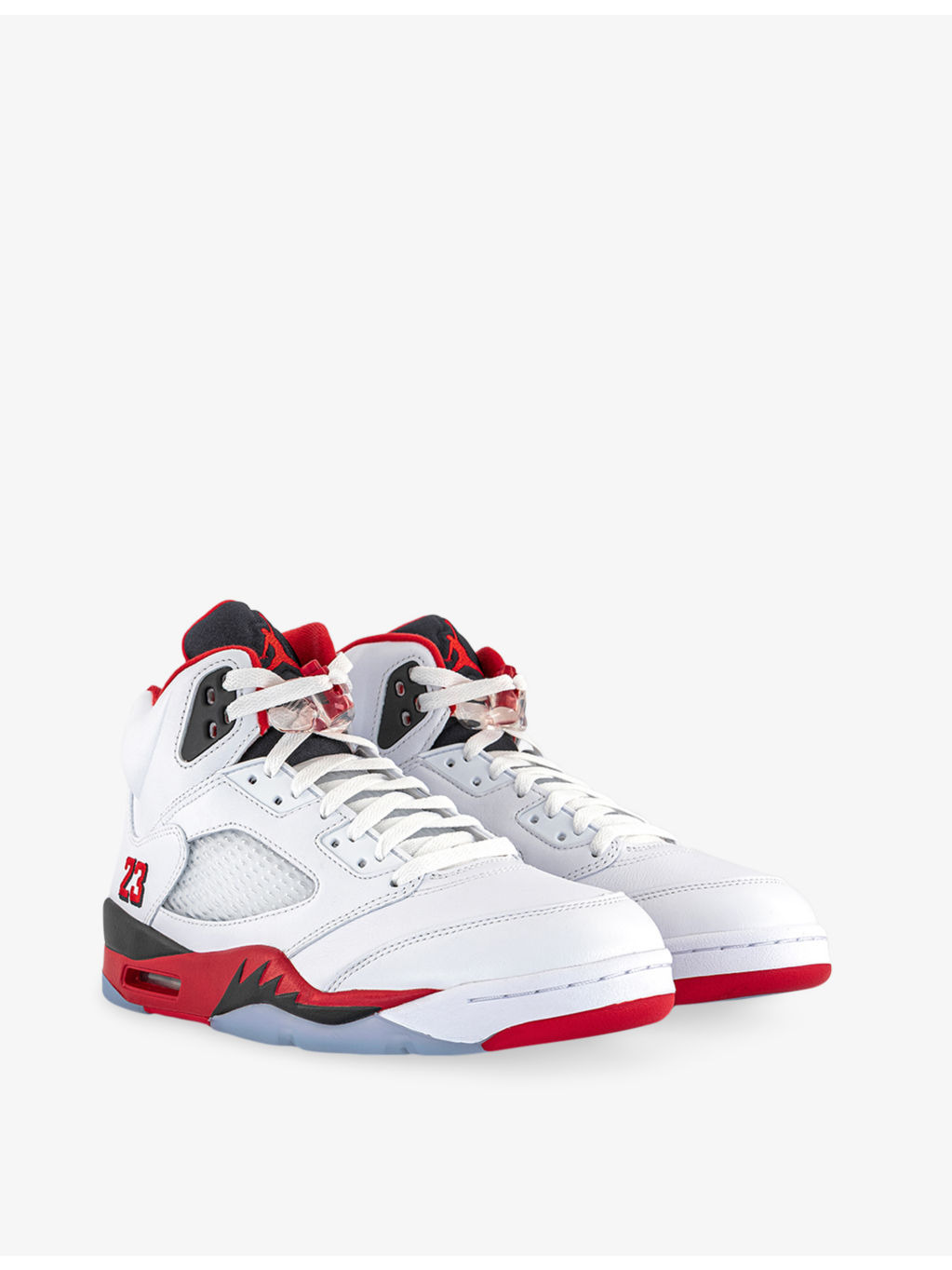 Air Jordan 5 Retro Leather Trainers - 3
