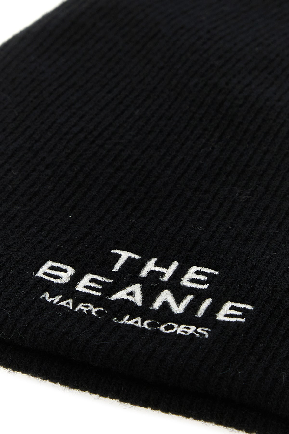Black wool blend The Beanie beanie hat - 3