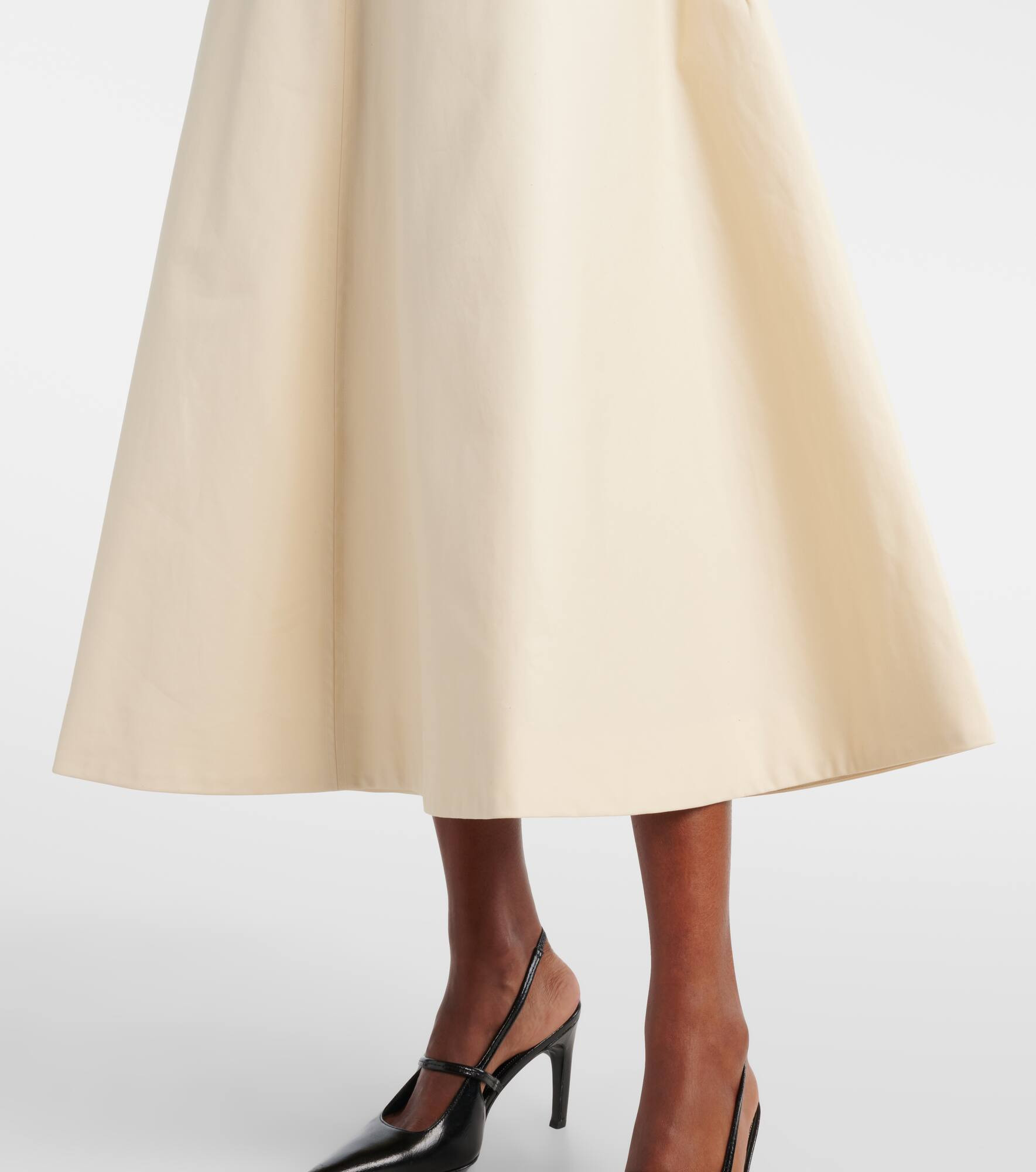 Celeste cotton midi skirt - 5