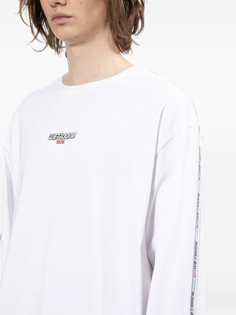 logo-embroidered T-shirt 5