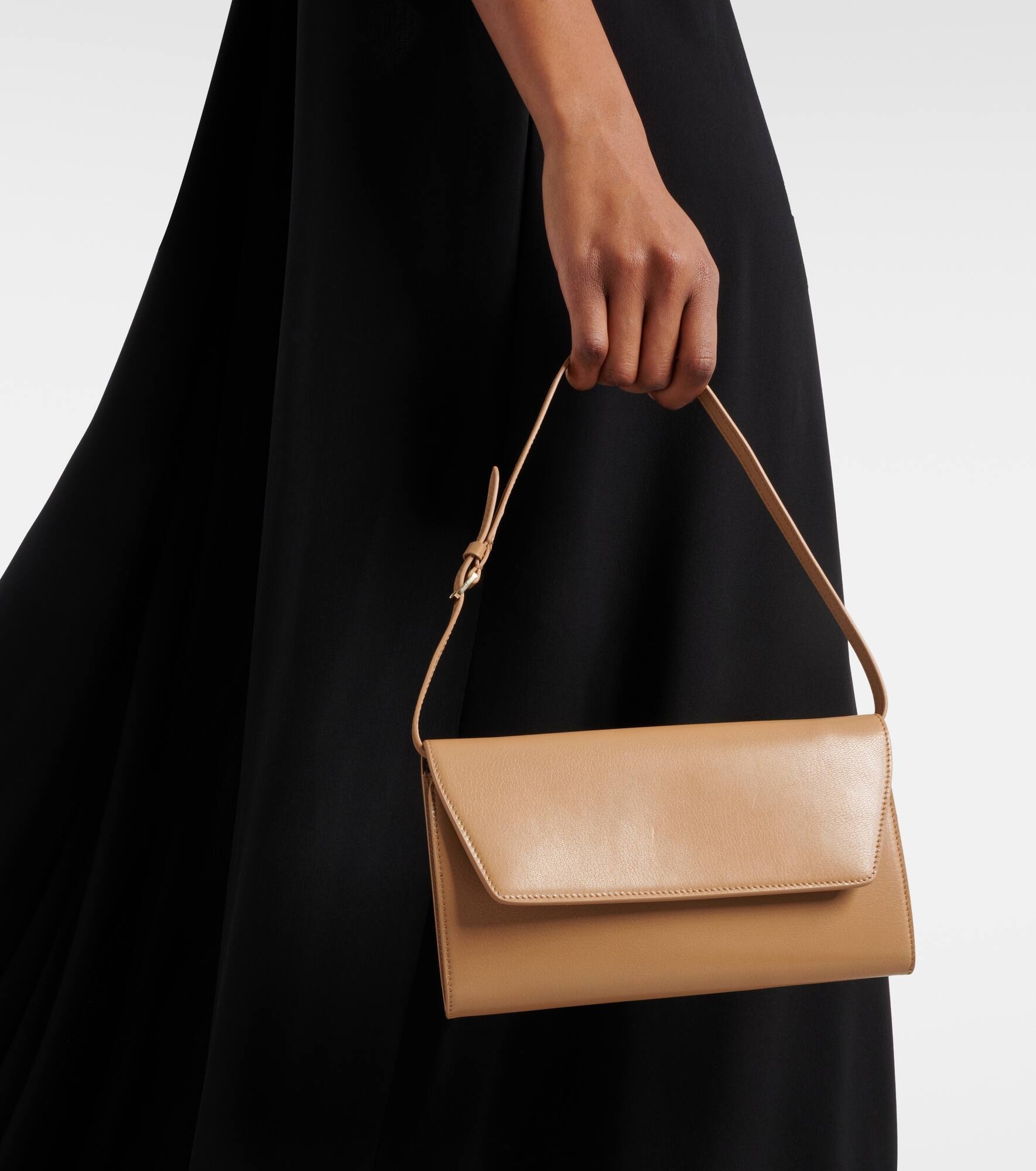 Evening leather clutch - 2