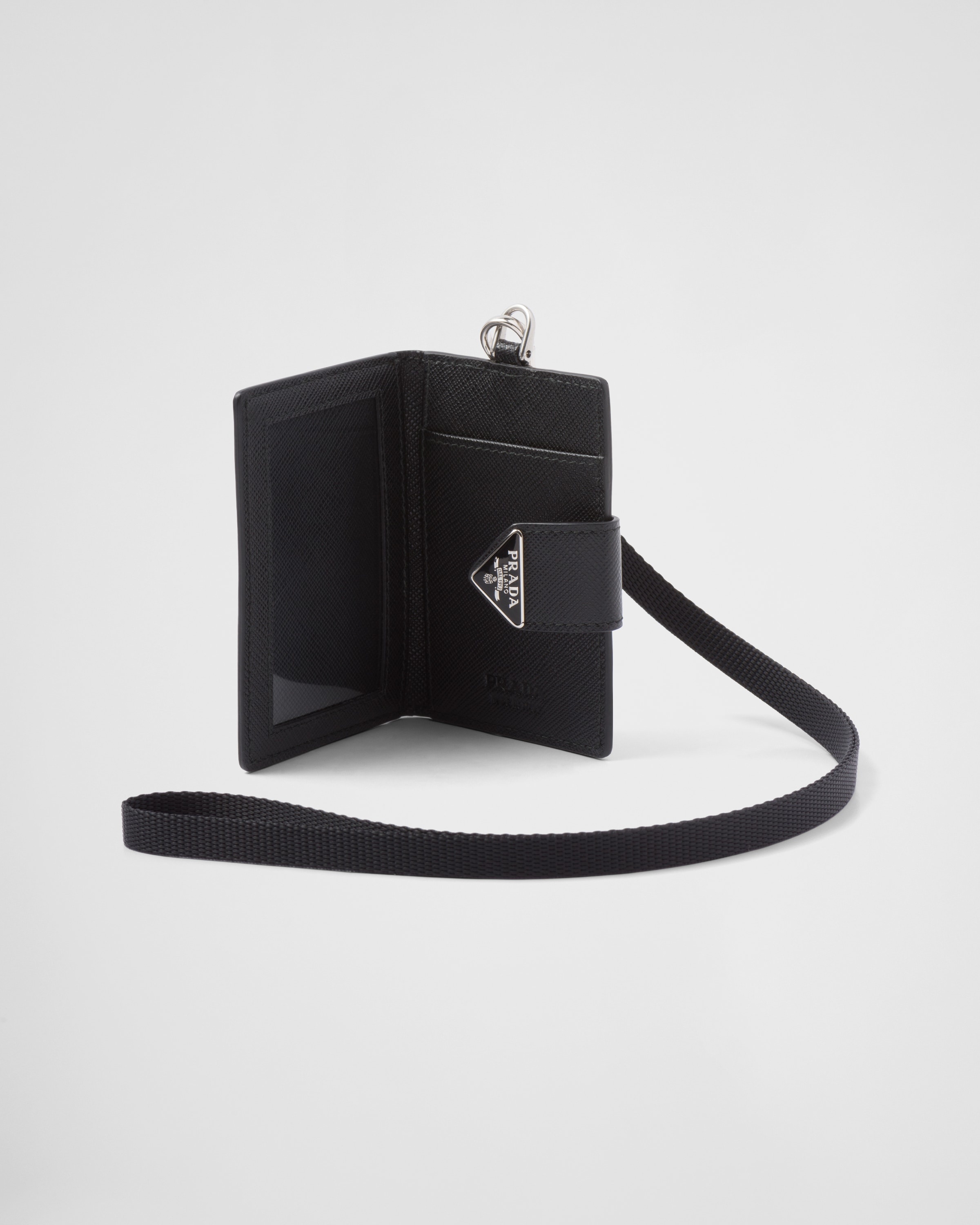 Saffiano leather card holder - 3