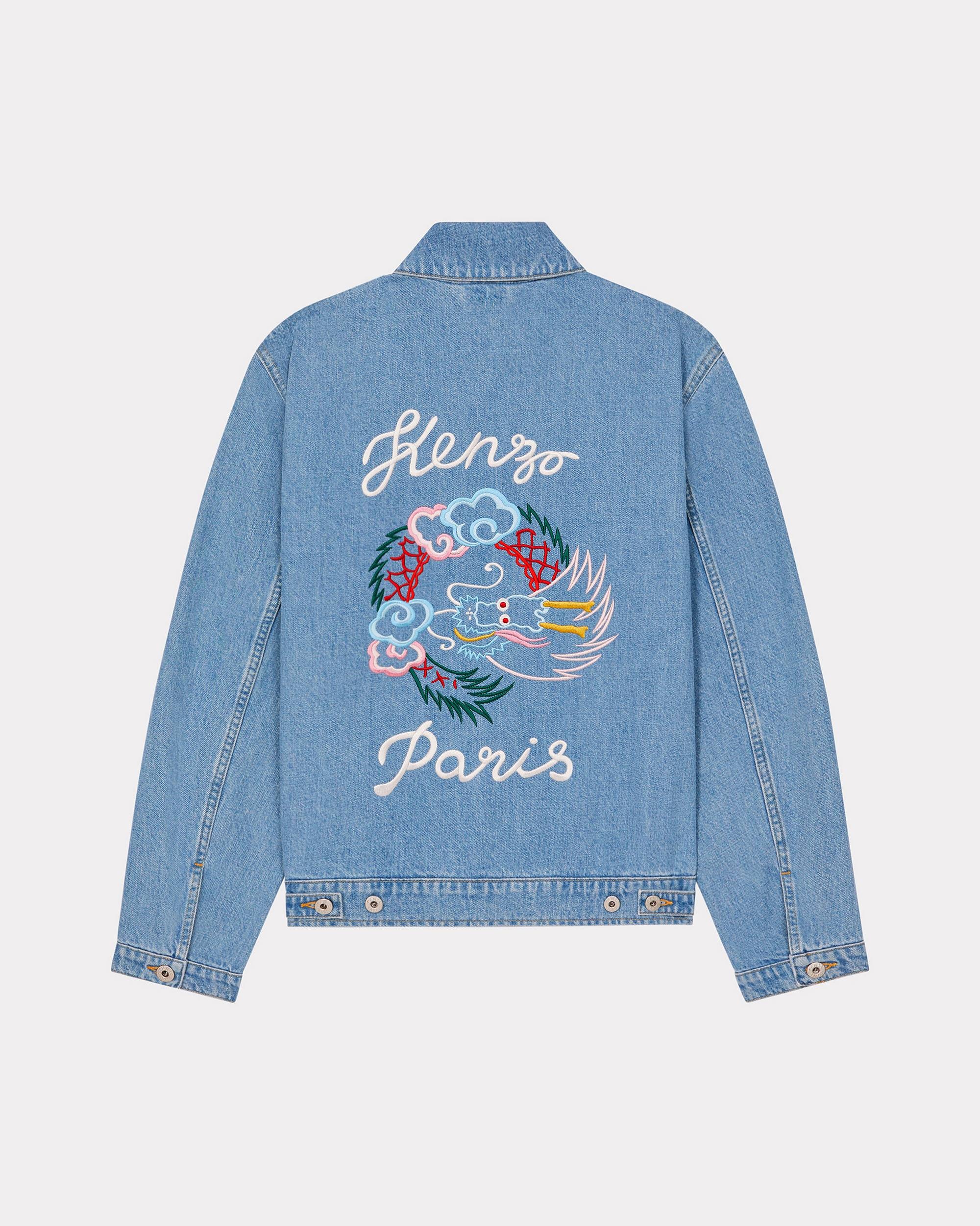 'Year of the Dragon' embroidered trucker jacket - 2