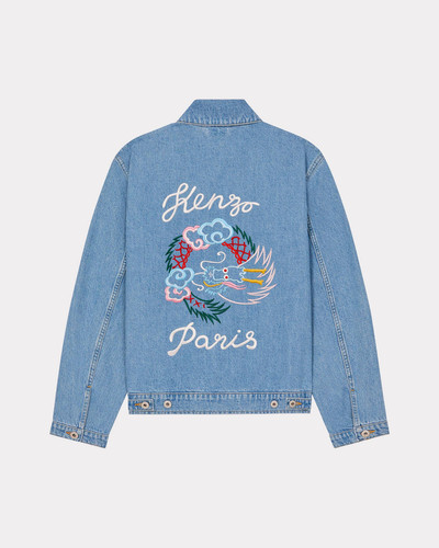 KENZO 'Year of the Dragon' embroidered trucker jacket outlook