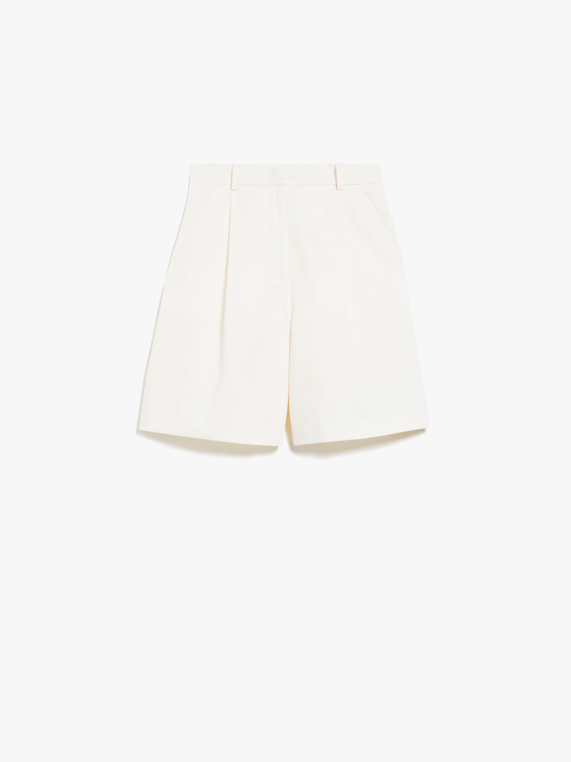 ECUBA Cotton and linen Bermuda shorts - 1