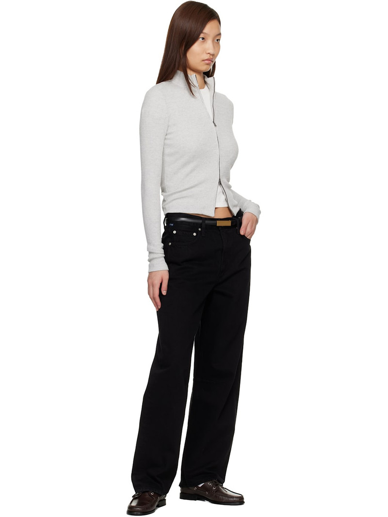 Citizens of Humanity Gray Zip Sweater outlook