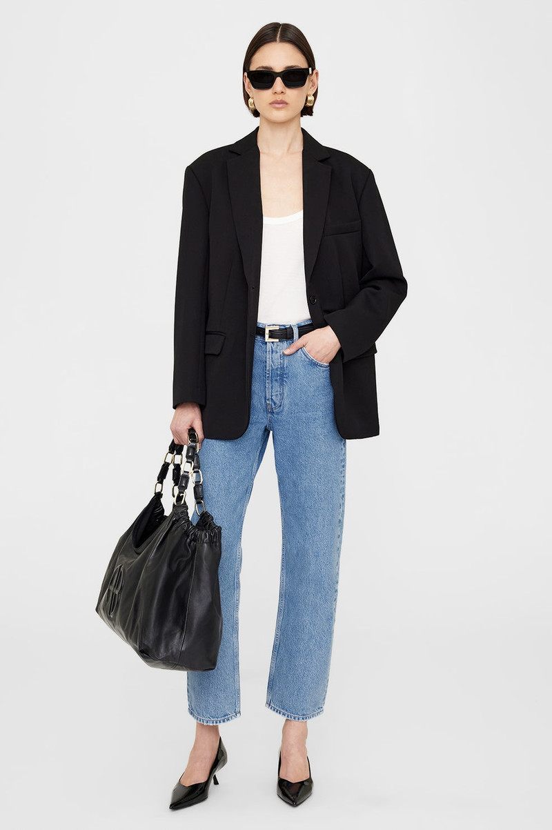 ANINE BING Kate Tote - Black outlook