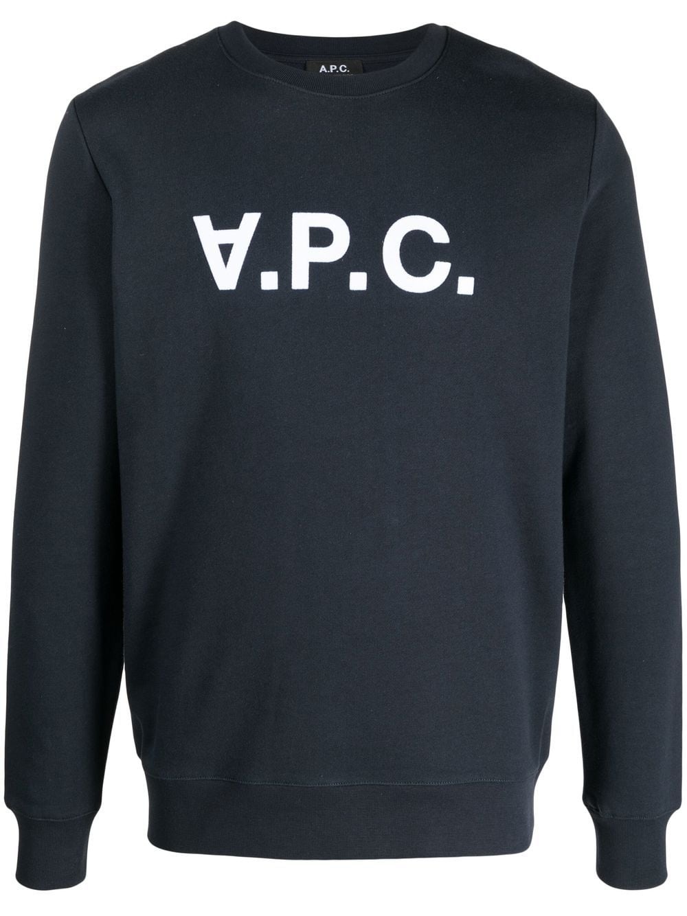 VPC logo-print cotton sweatshirt - 1