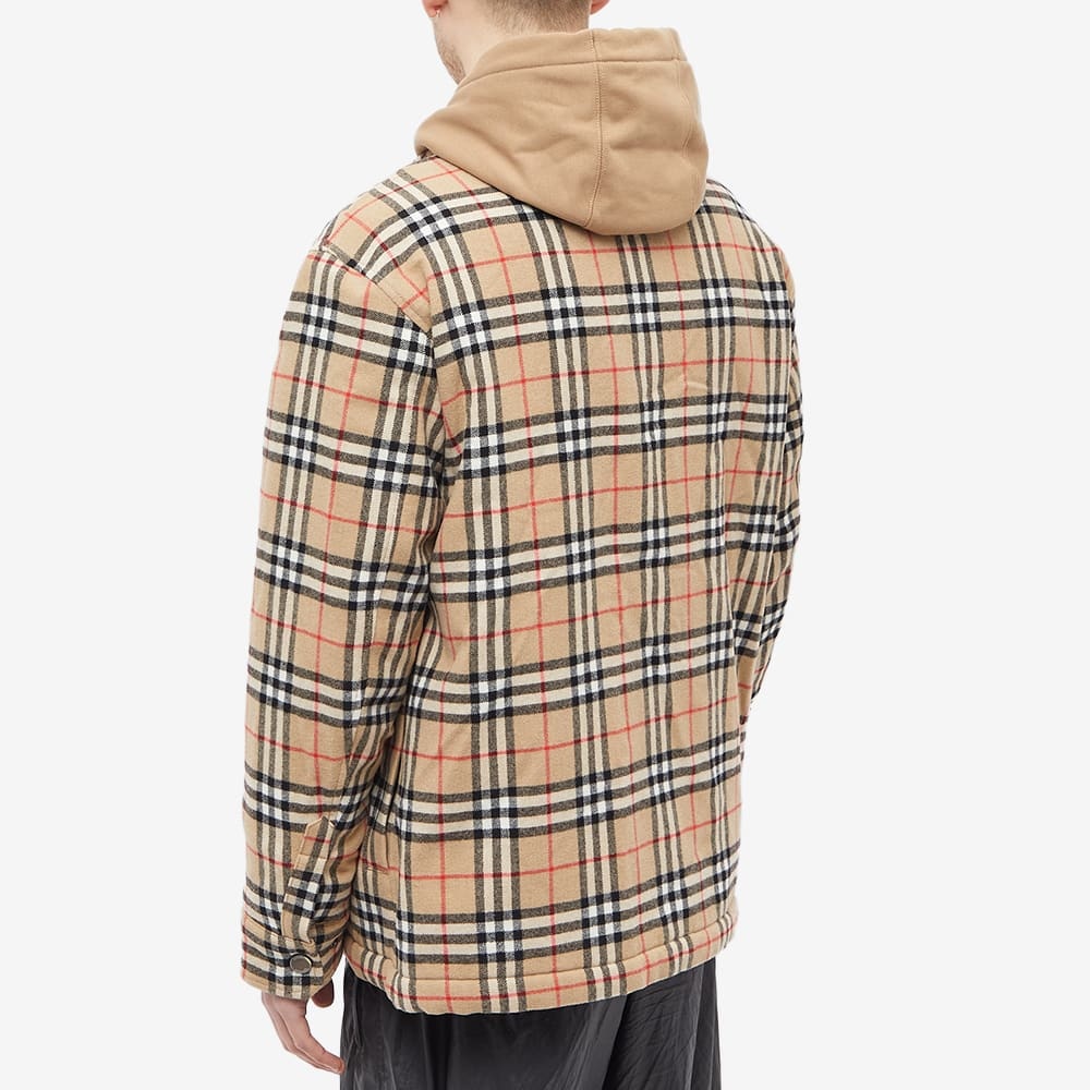 Burberry Calmore Wool Check Shirt Jacket - 3