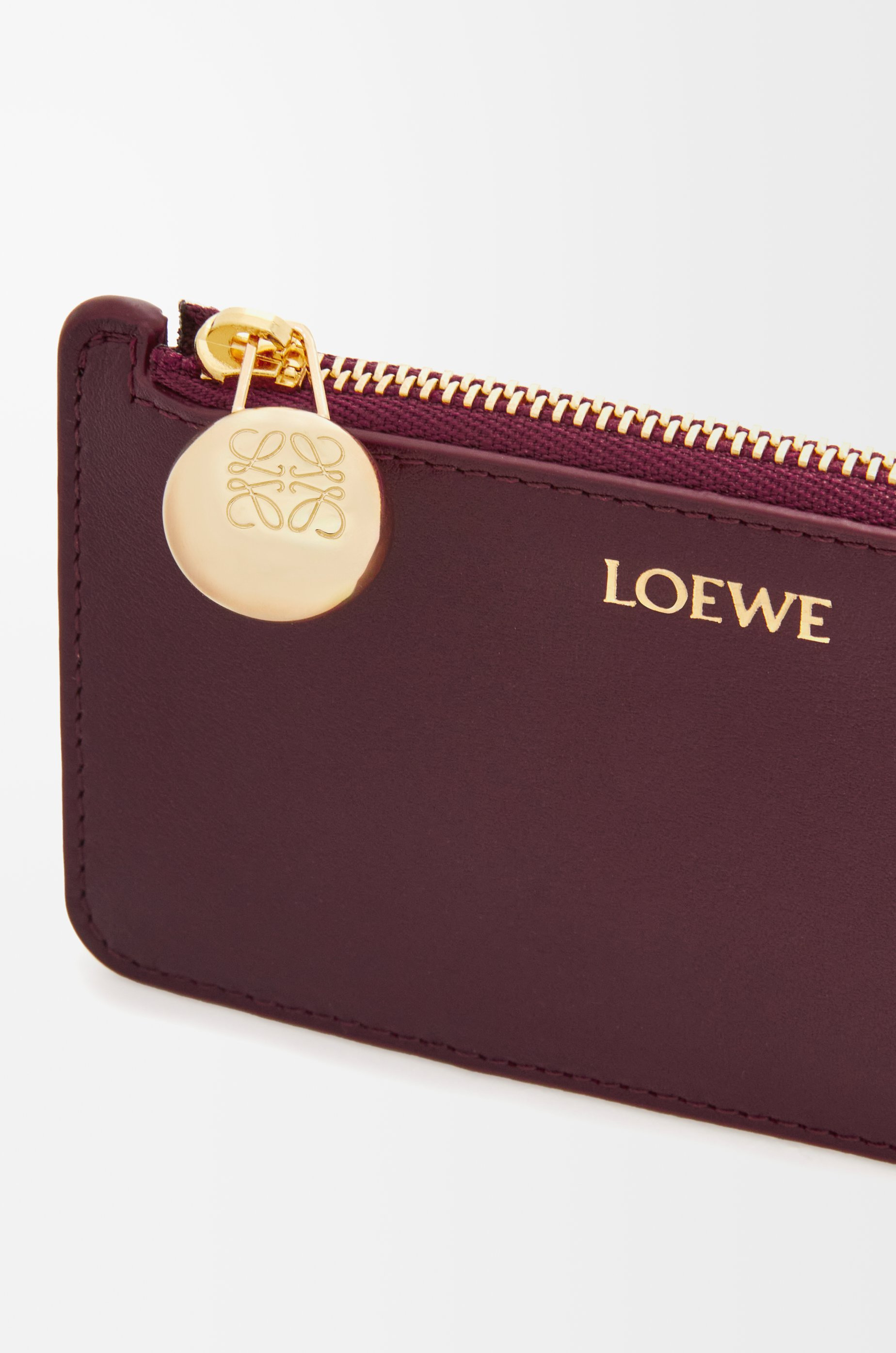 Pebble coin cardholder in shiny nappa calfskin - 4