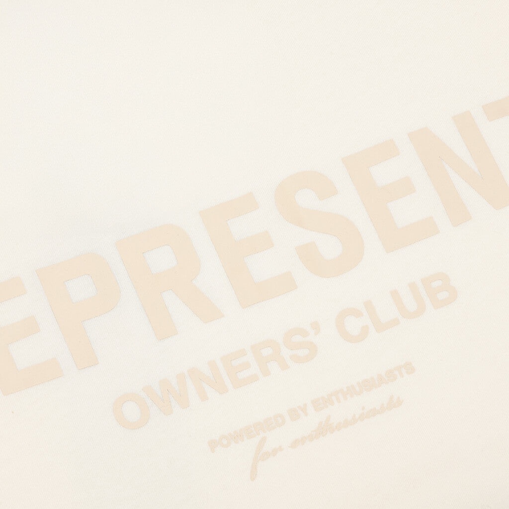 OWNERS CLUB T-SHIRT - BUTTERCREAM - 3