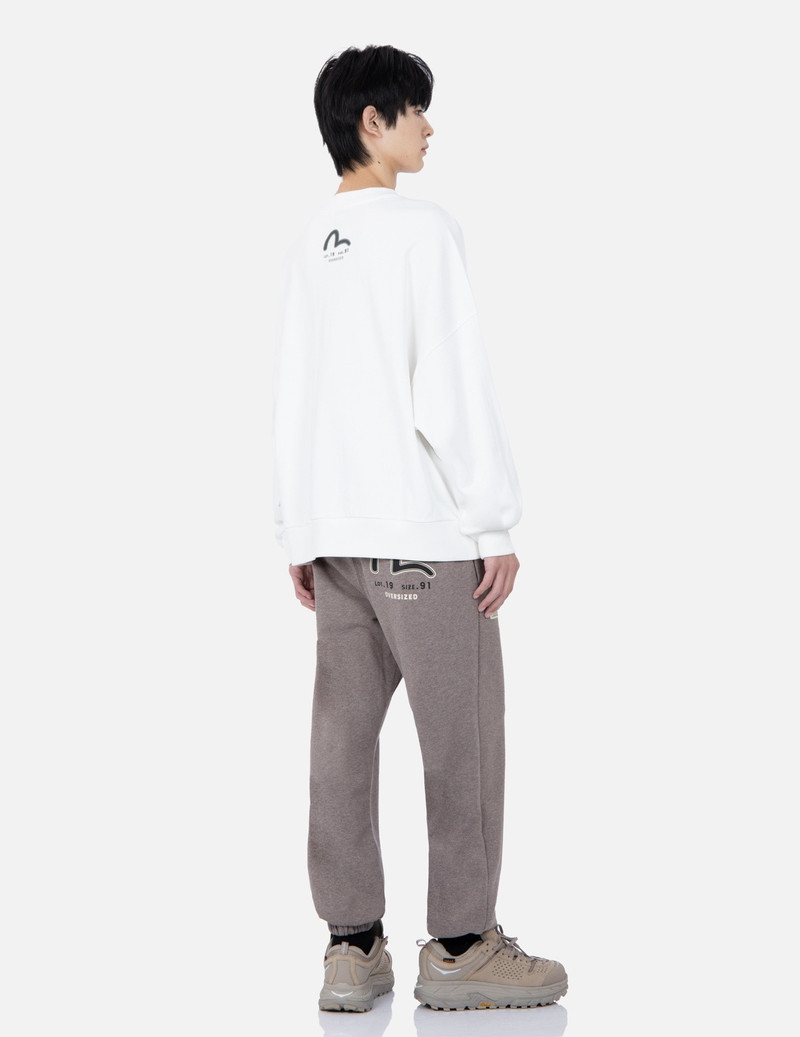 RETRO LOGO PRINT SWEATPANTS 3