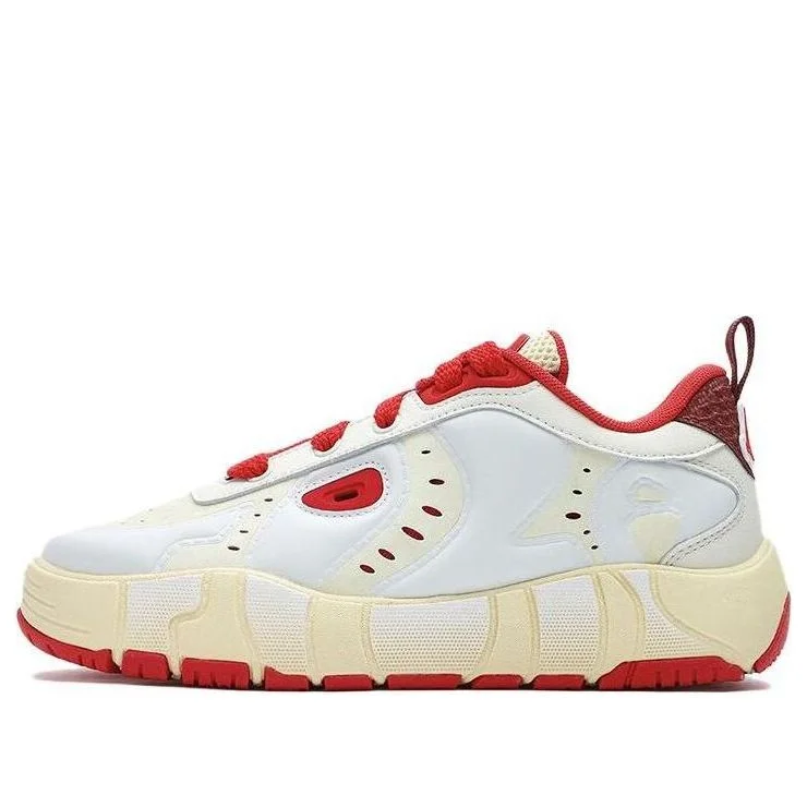(WMNS) FILA Melt Skate Shoes 'White Red' F12W413205FCA - 1
