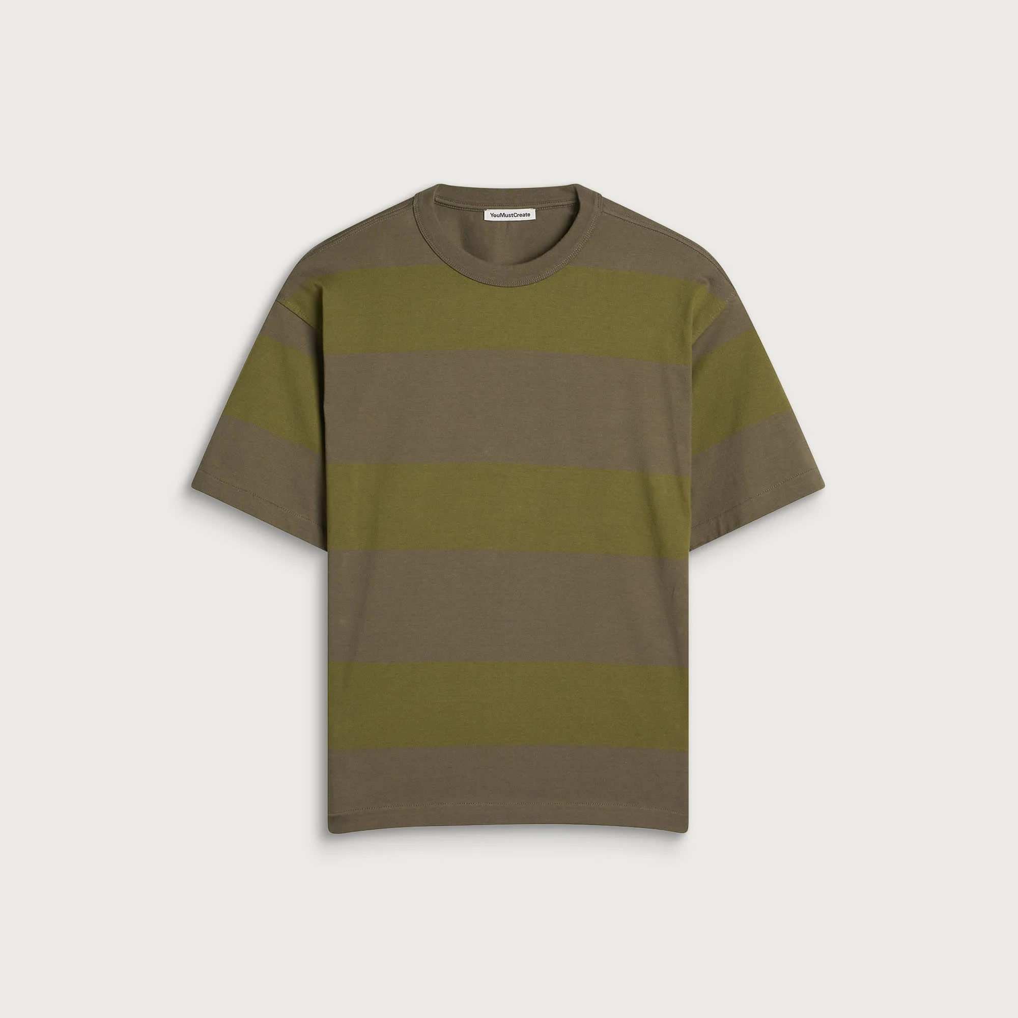 YMC Triple Wide Stripe T-Shirt - 1