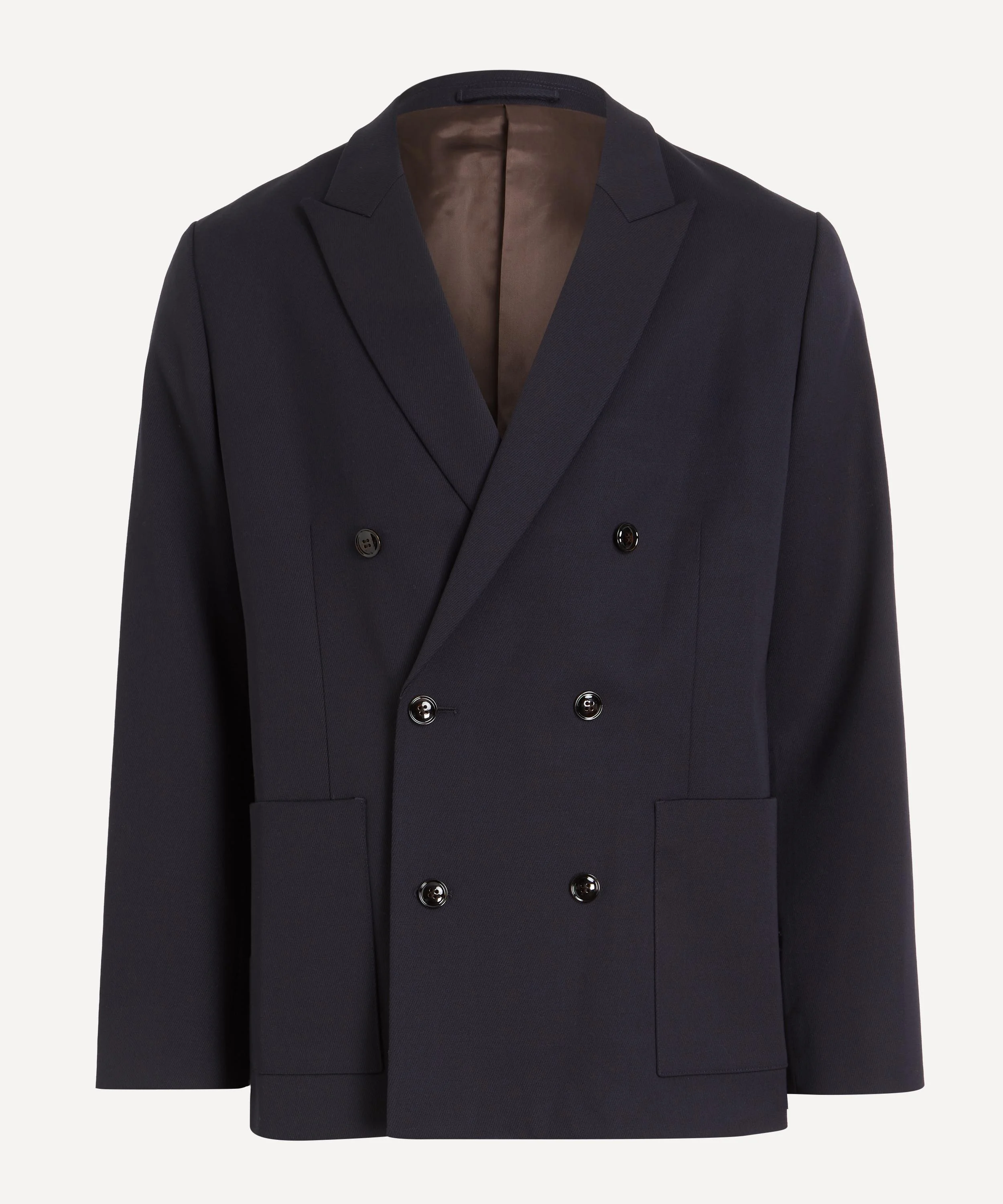Jordin Double-Breasted Wool Blazer - 1