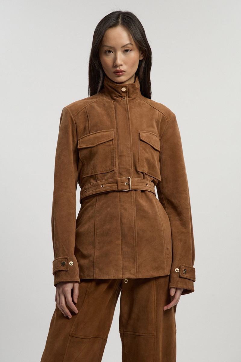 Suede Utility Jacket 1