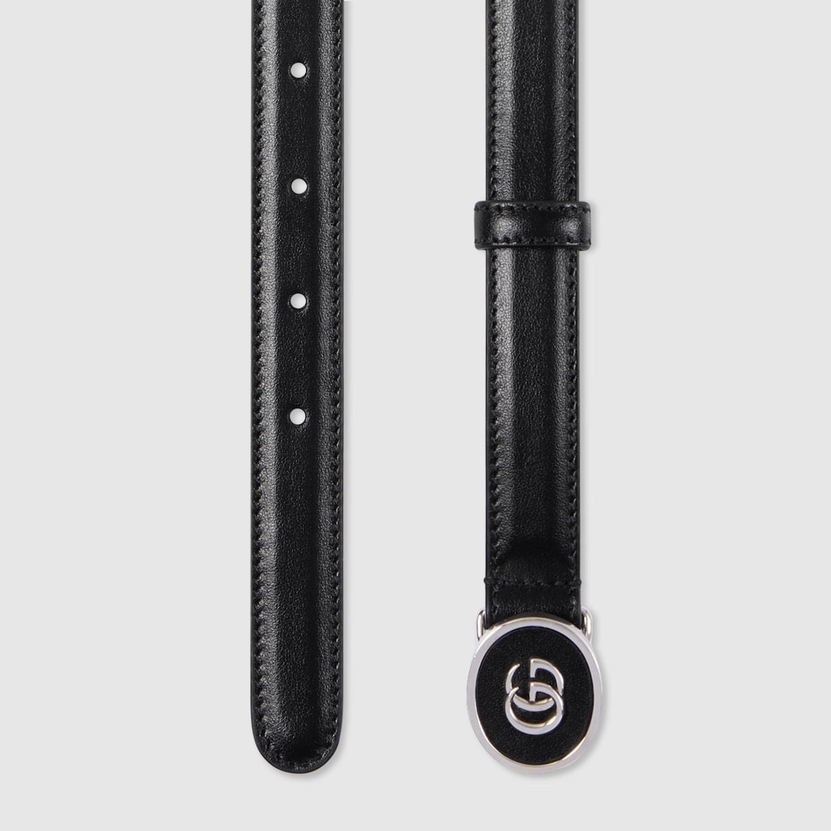 Gucci Petite GG Thin Belt - 2