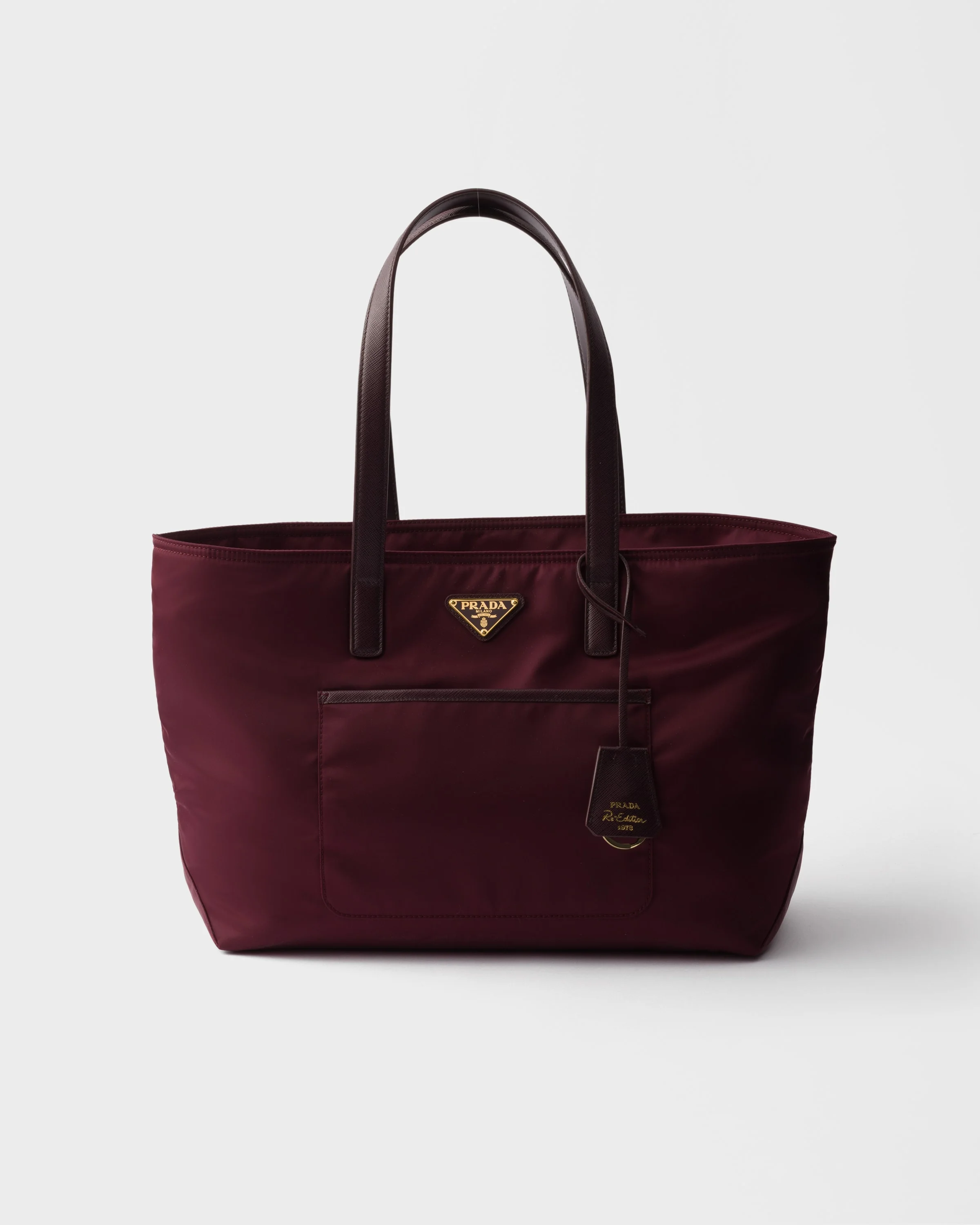Prada Re-Edition 1978 medium Re-Nylon and Saffiano leather tote bag - 1