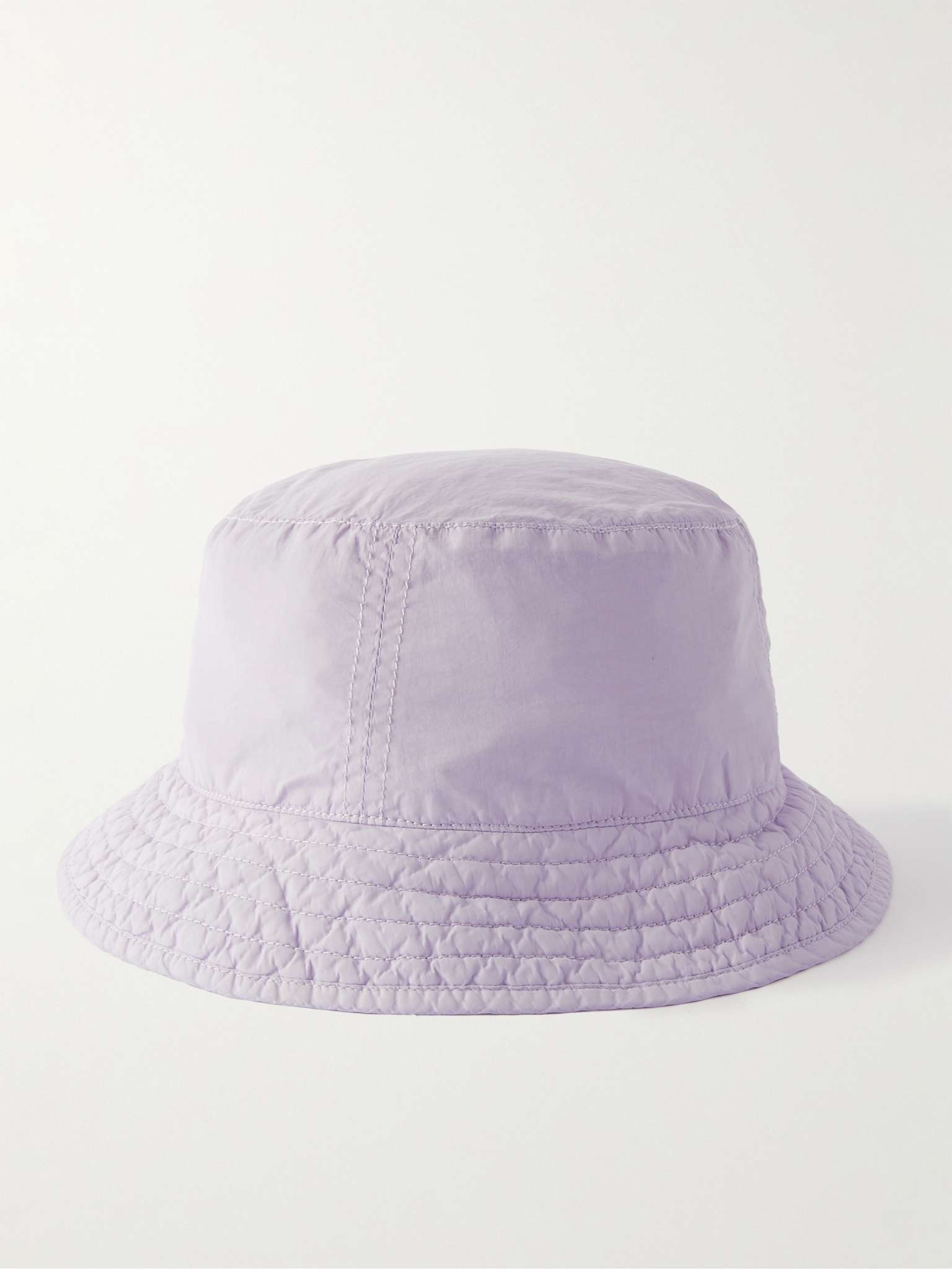 Logo-Embroidered Garment-Dyed Chrome-R Bucket Hat - 1