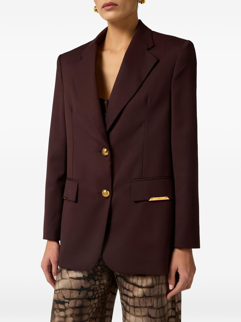 jewel-plaques single-breasted blazer 5