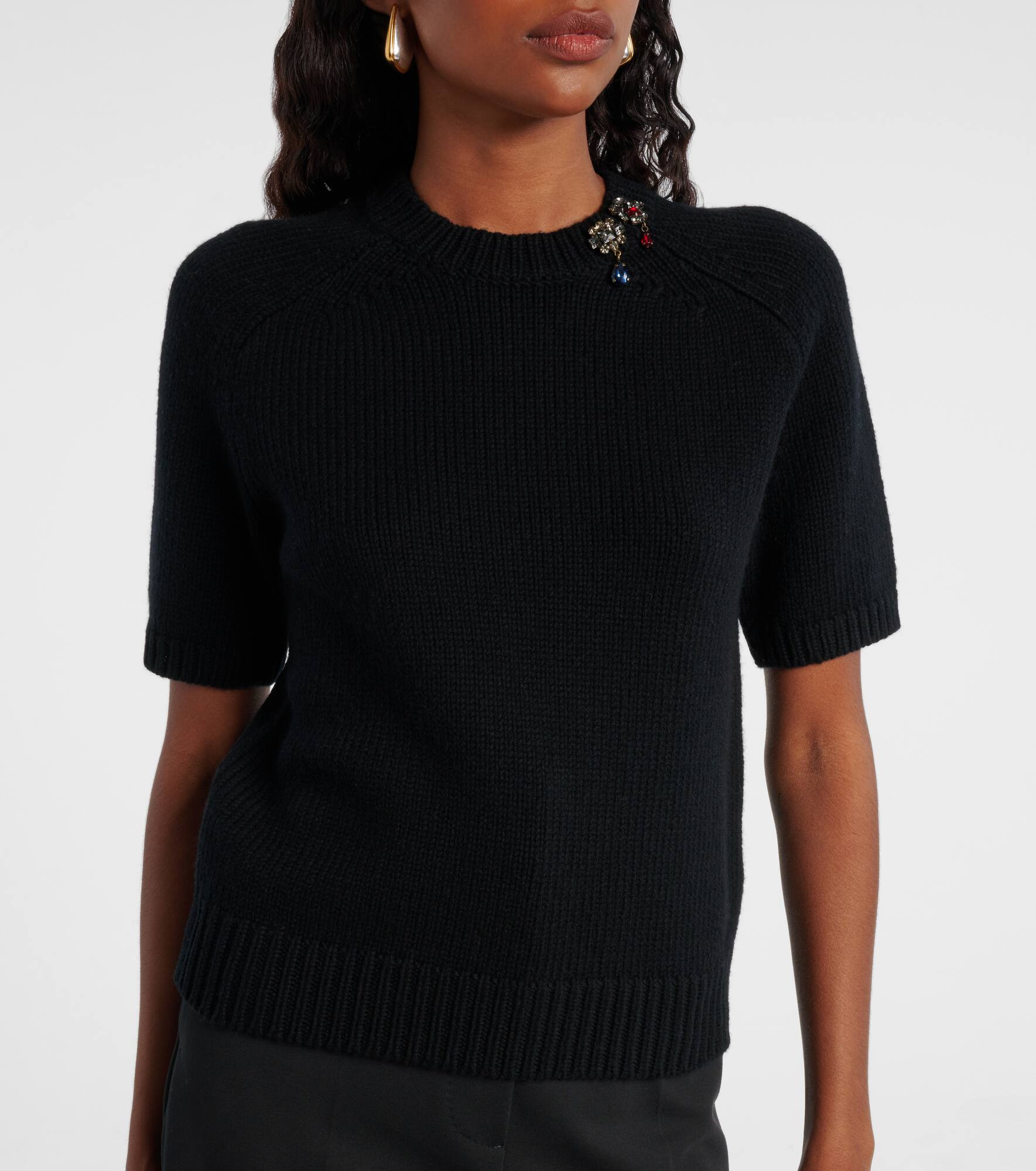 Pepli wool and cashmere top - 5