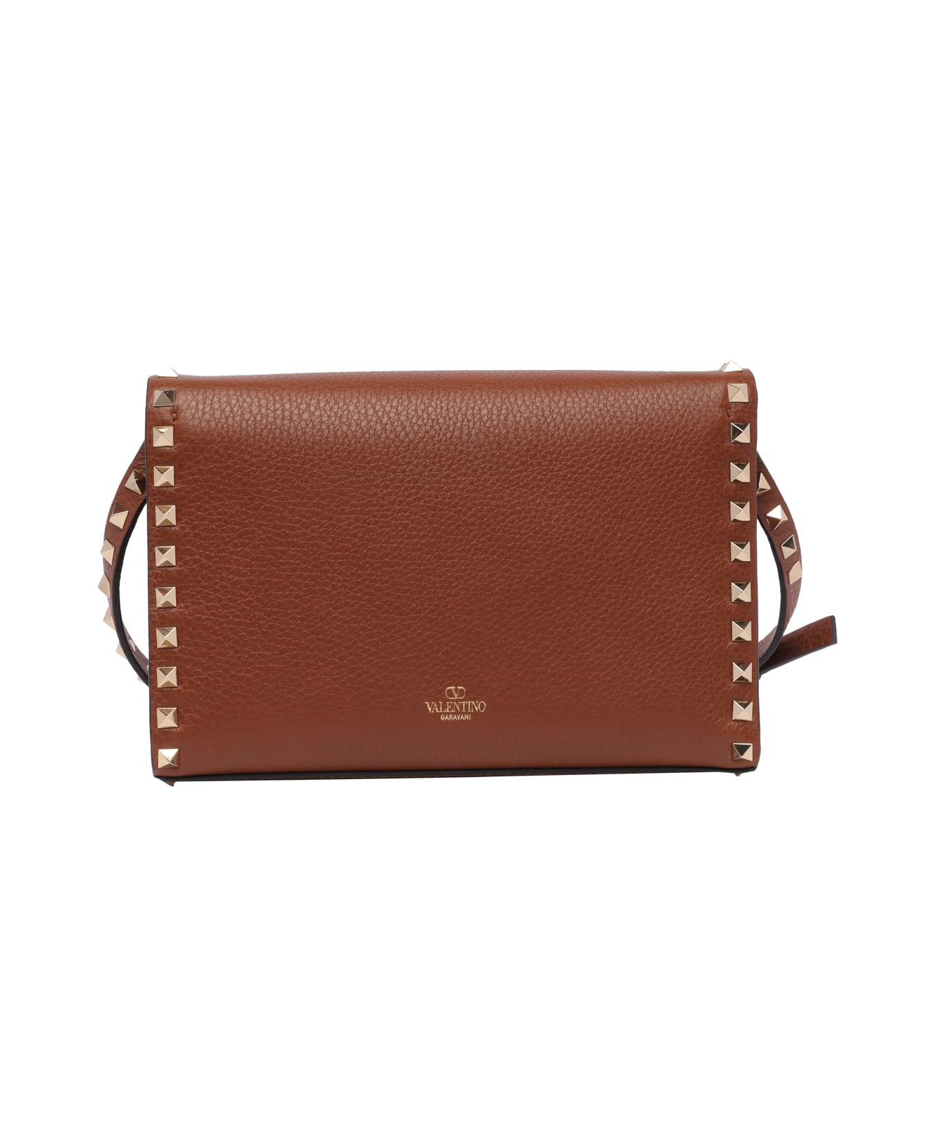 Small Shoulder Bag | Rockstud | Vit.st.alce Unlined/plat.studs - 3