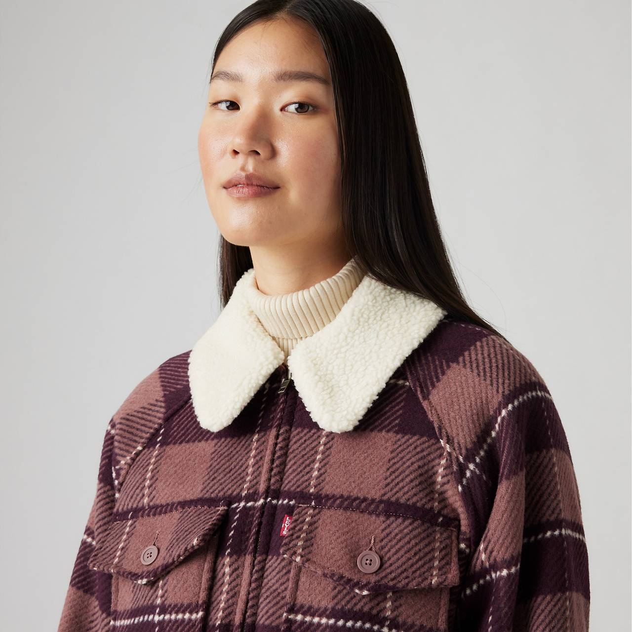SHRUNKEN '90S FLANNEL JACKET - 5