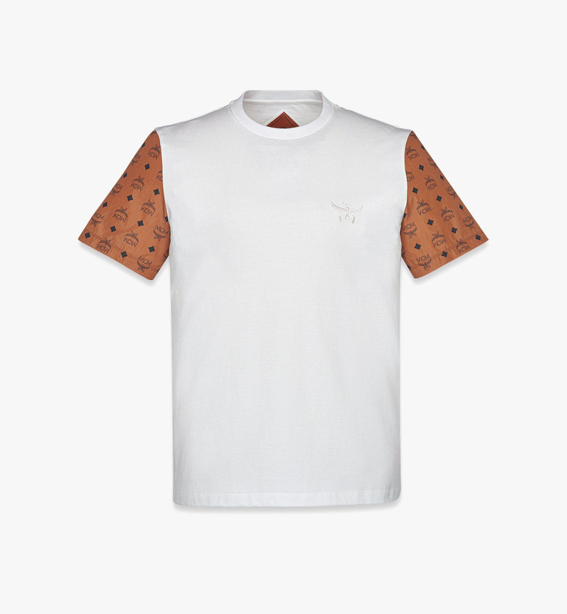 Logo T-Shirt in Organic Cotton and Monogram ECONYL® 1