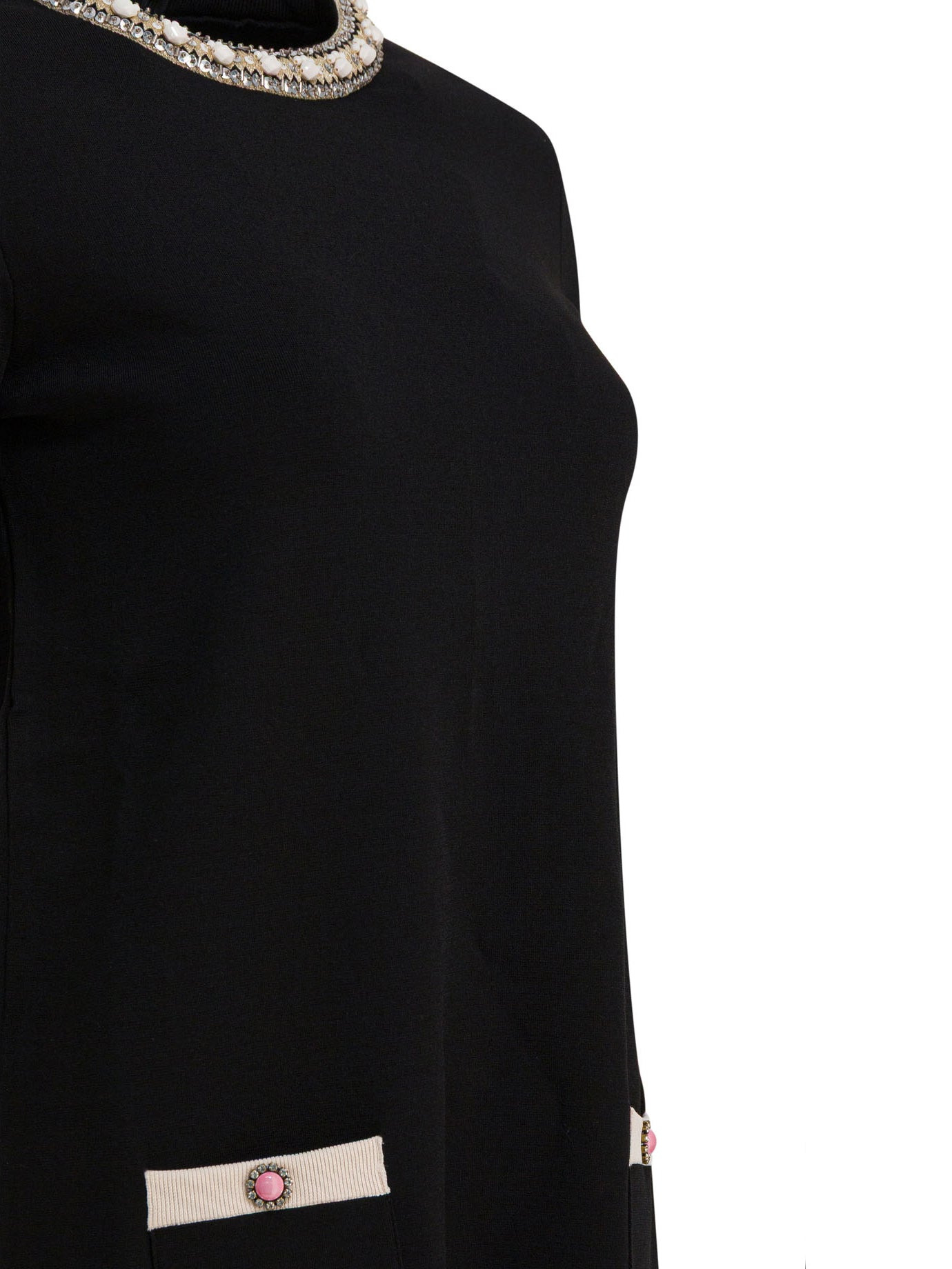 Valentino Embellished Choker Dress - 4