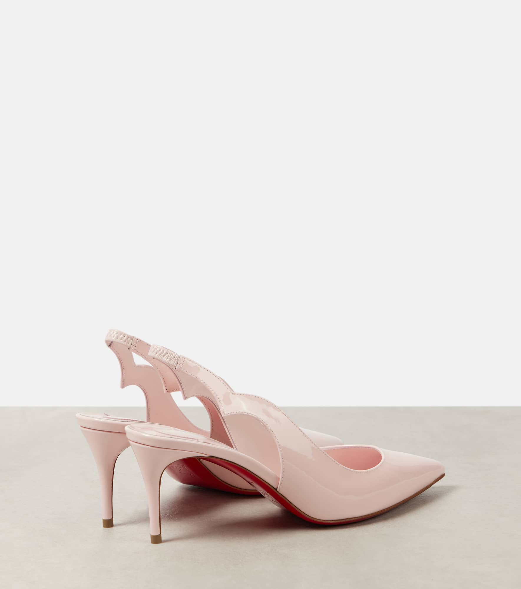 Hot Chick Sling 70 leather slingback pumps - 3