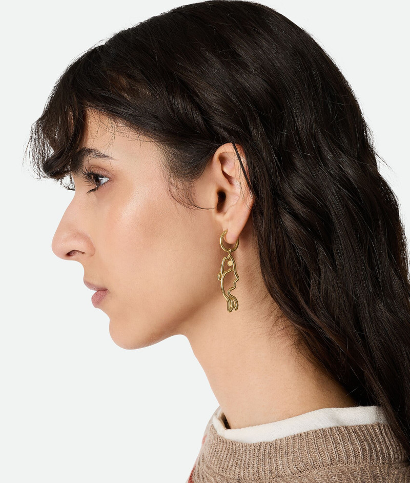 Bottega Veneta Fish Earrings outlook