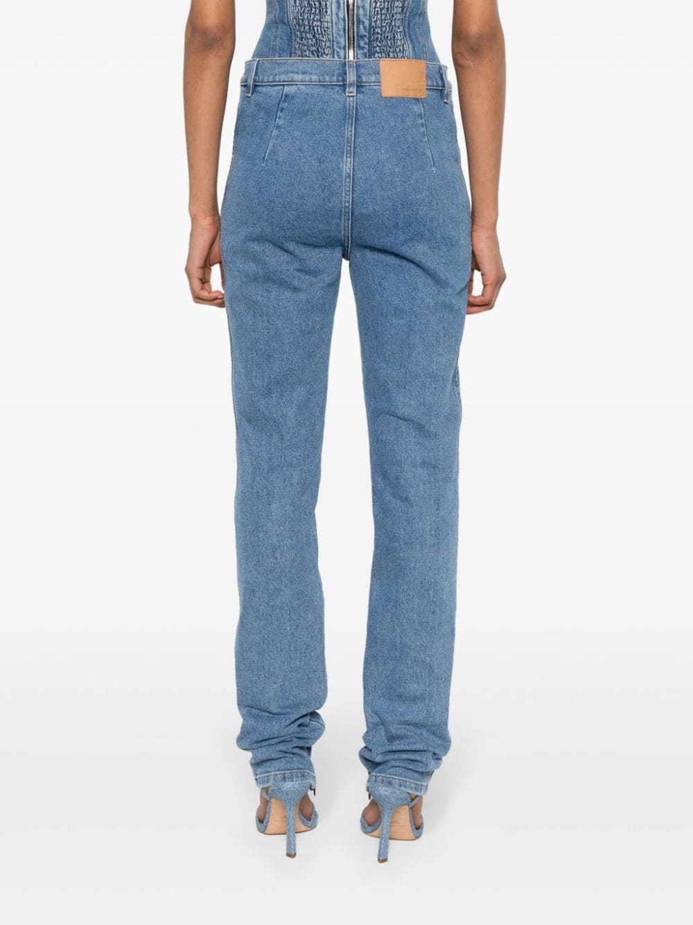 high-rise slim-fit jeans - 4