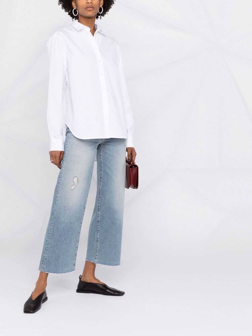 Signature concealed placket shirt - 6