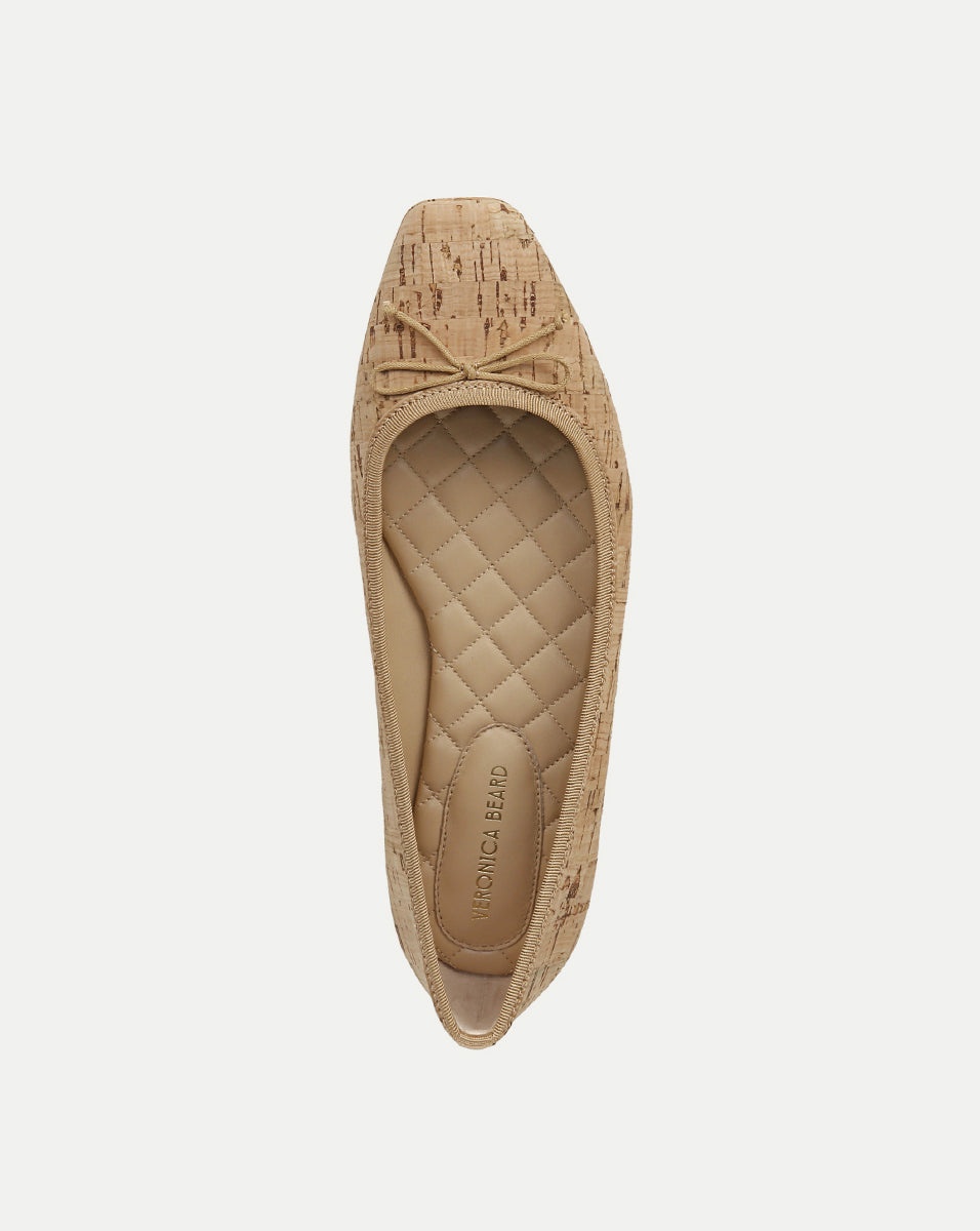 BEATRIX CORK BALLET FLAT - 3