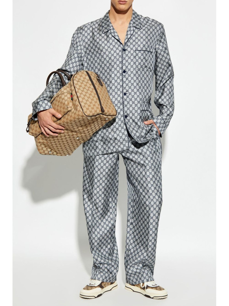 GUCCI GG-print silk shirt outlook