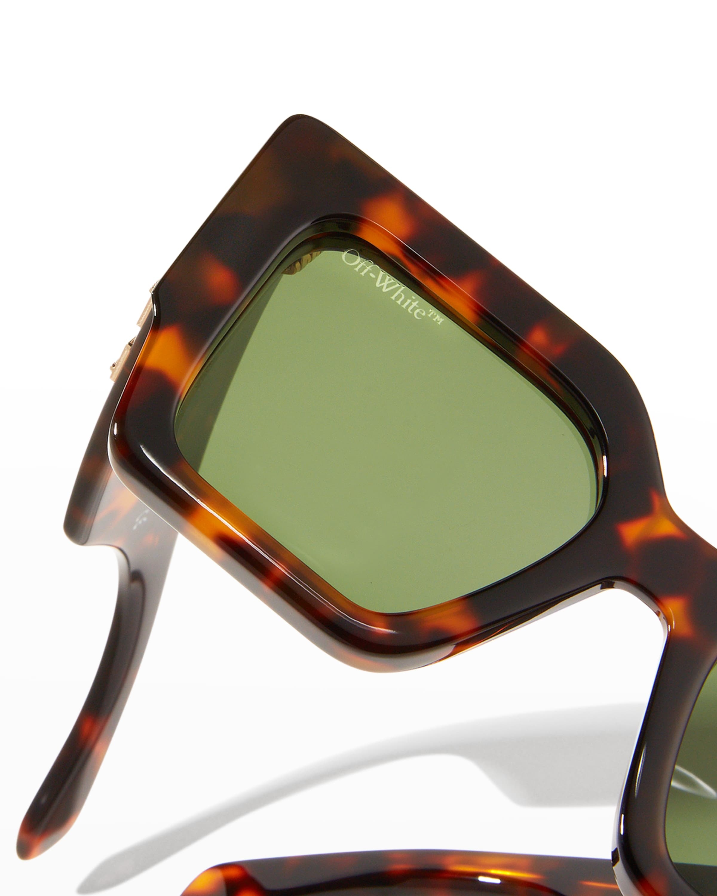 Men's Catalina Square Tortoiseshell Sunglasses - 4