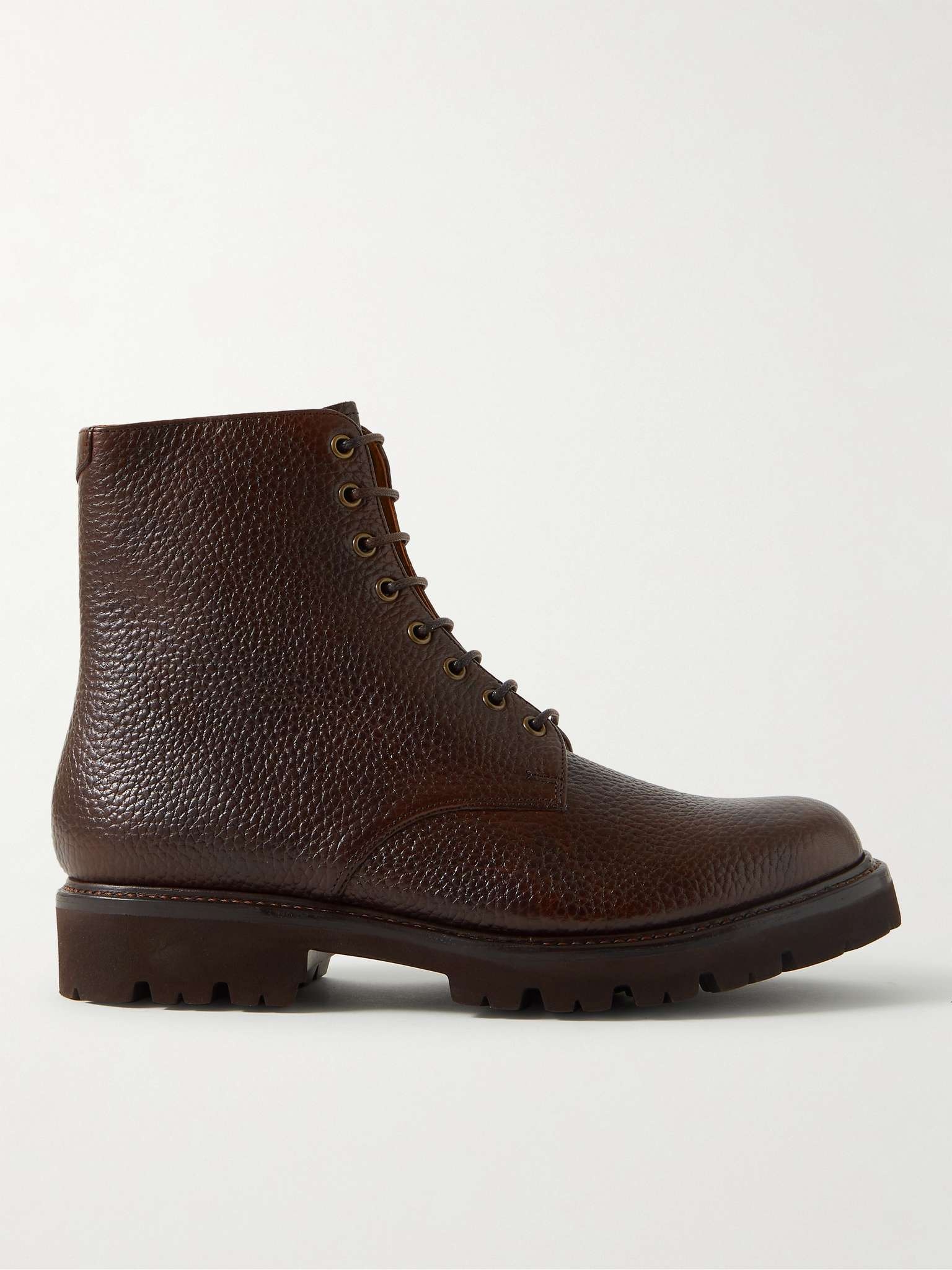 Hadley Full-Grain Leather Boots - 1