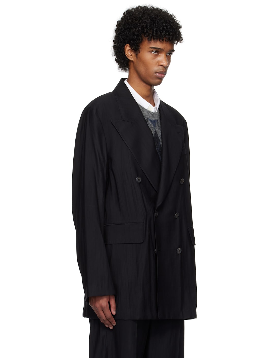 Black Sharp DB Blazer - 2