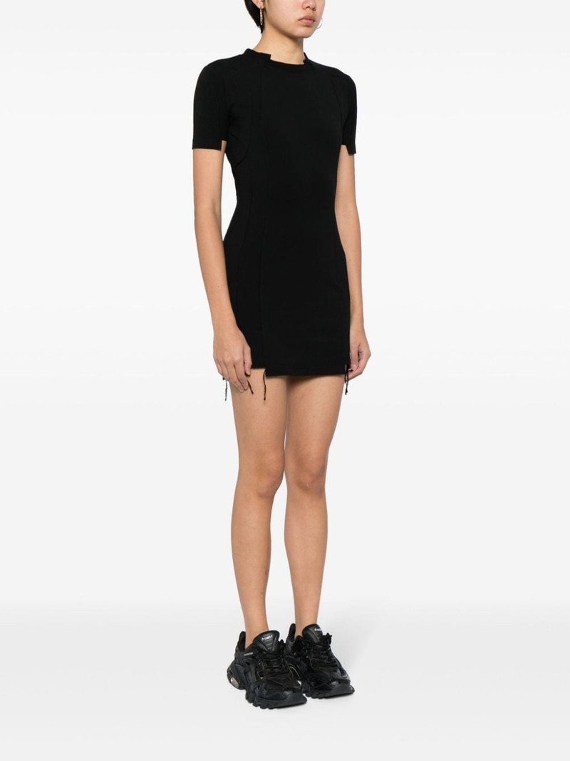 cut-out short-sleeve minidress 3