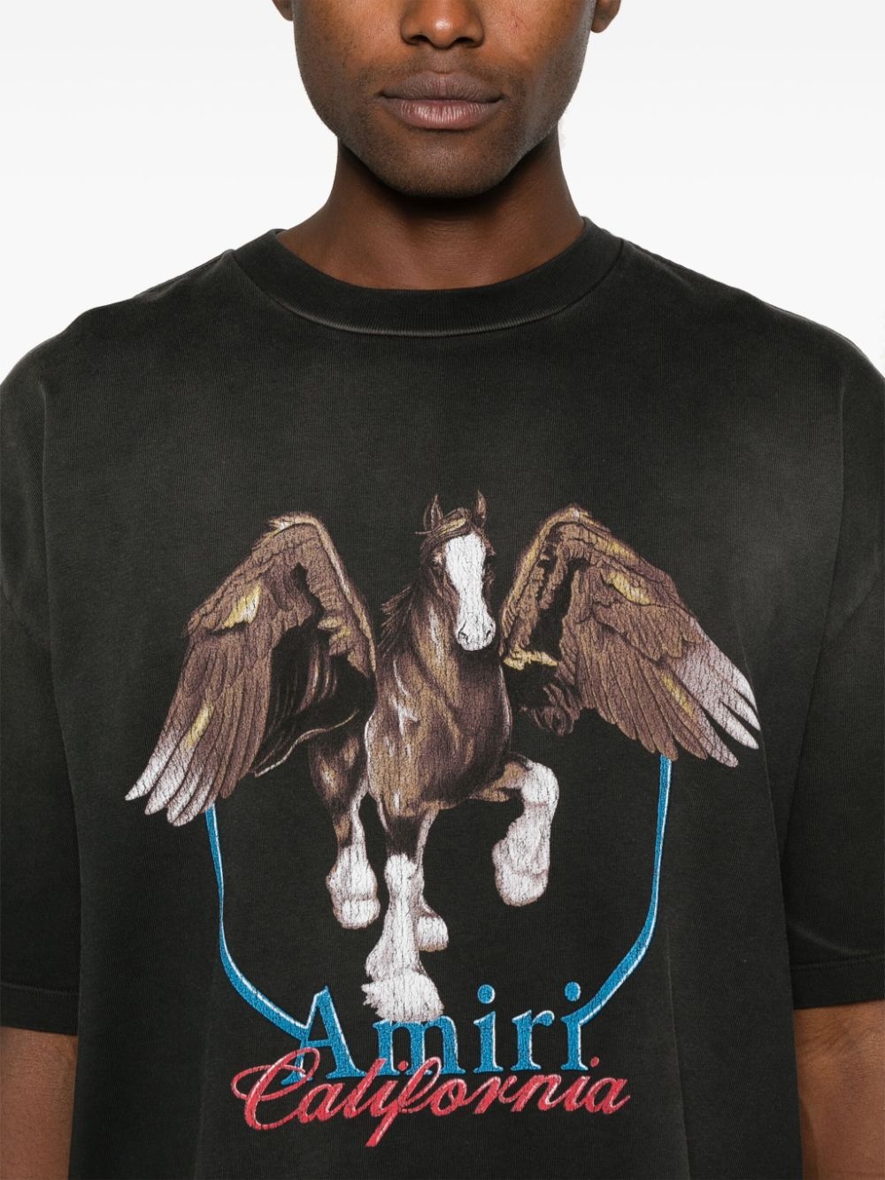 【送料&関税込】AMIRI pegasus T-shirt AMIRI Pegasus T-shirt | REVERSIBLE