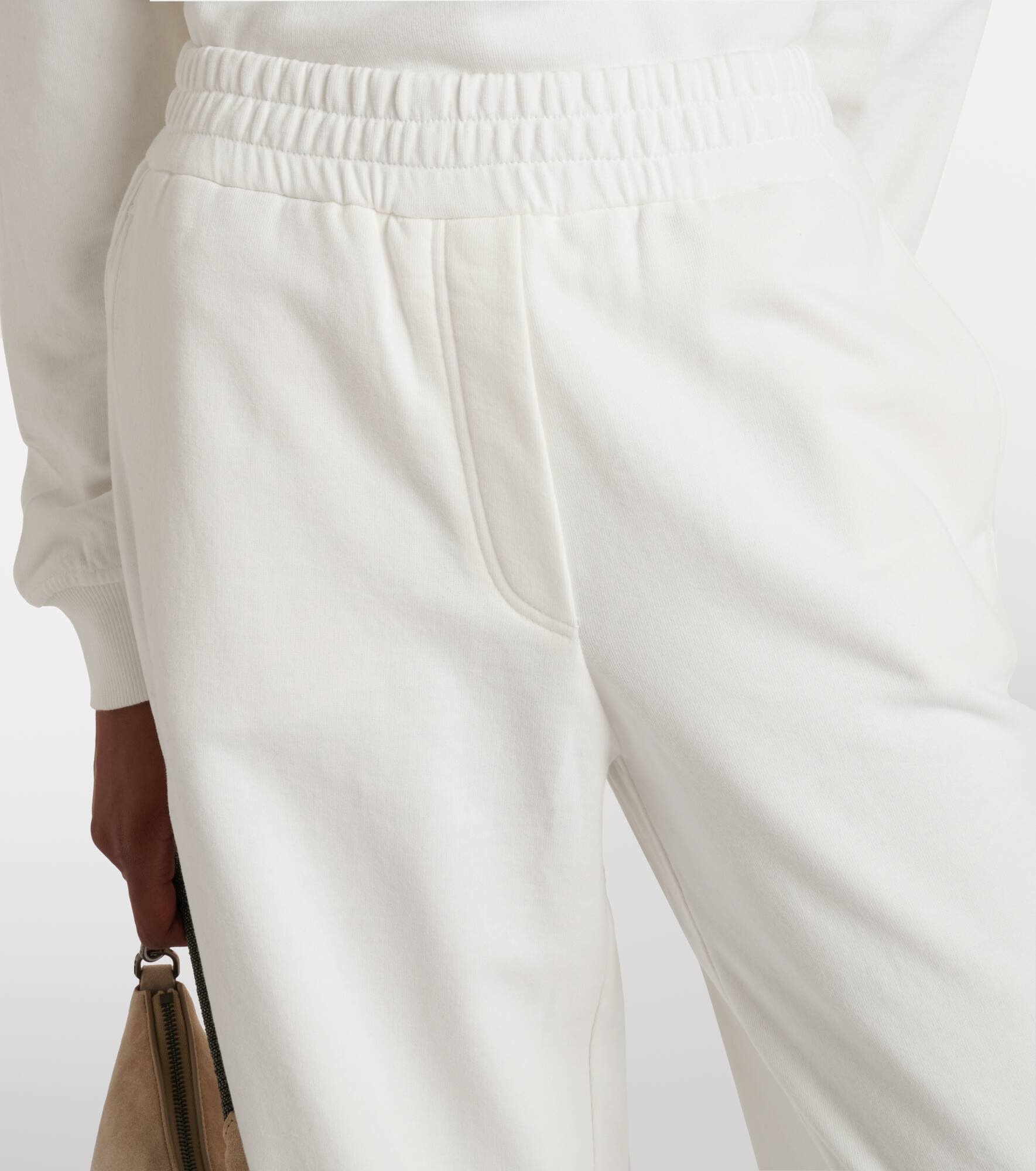 Cotton jersey sweatpants - 4