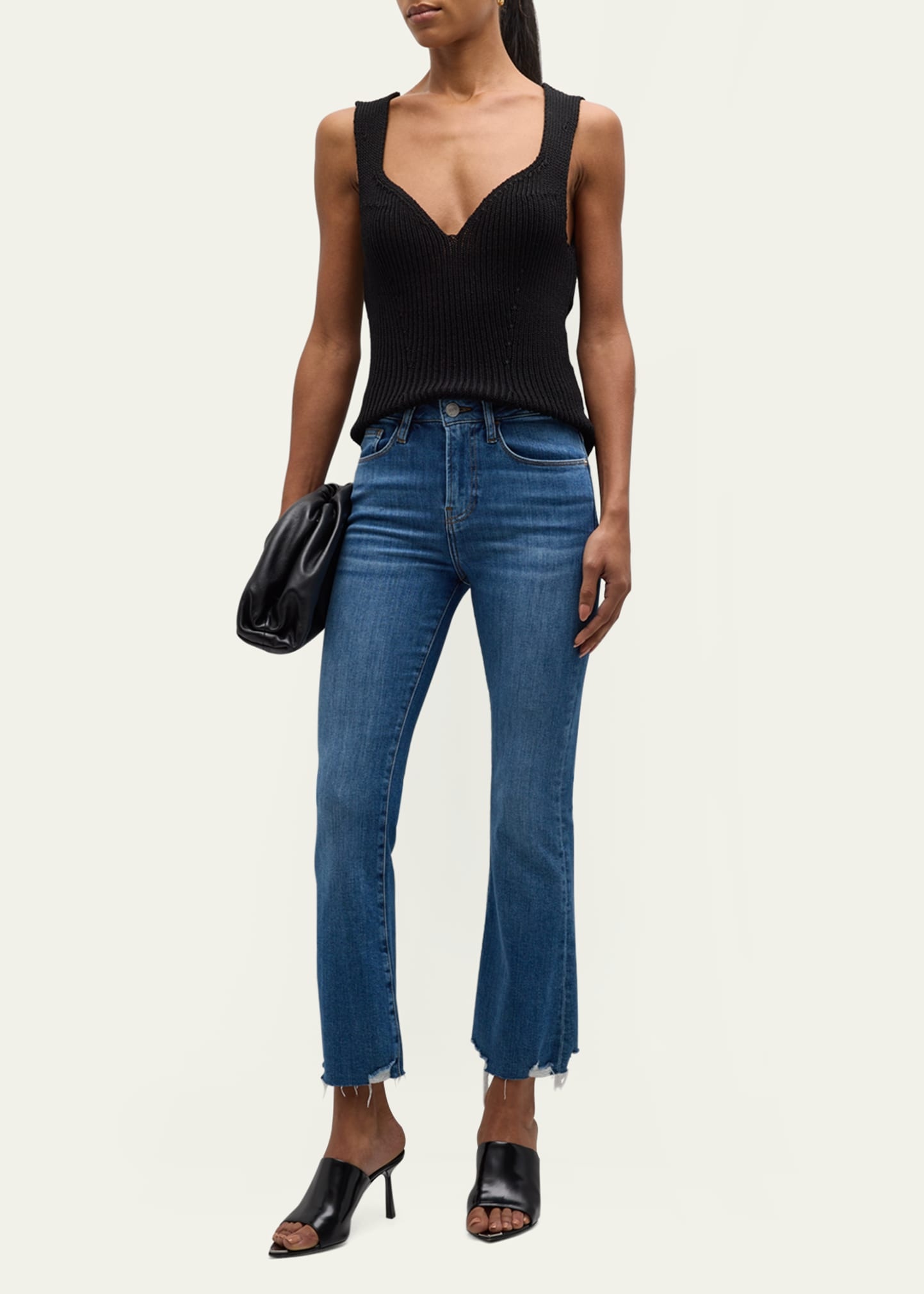 Le Crop Mini Boot Jeans - 2