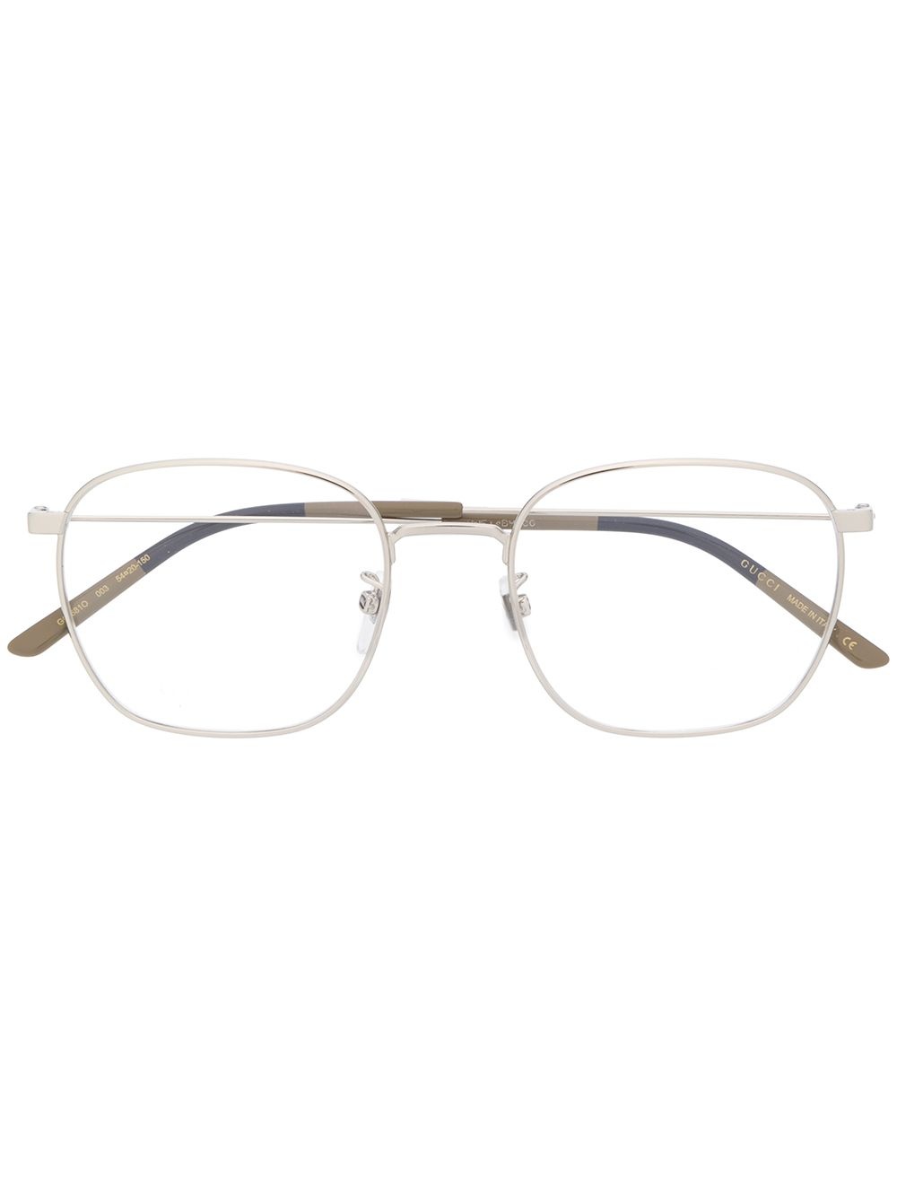 GG0681O soft square-frame glasses - 1