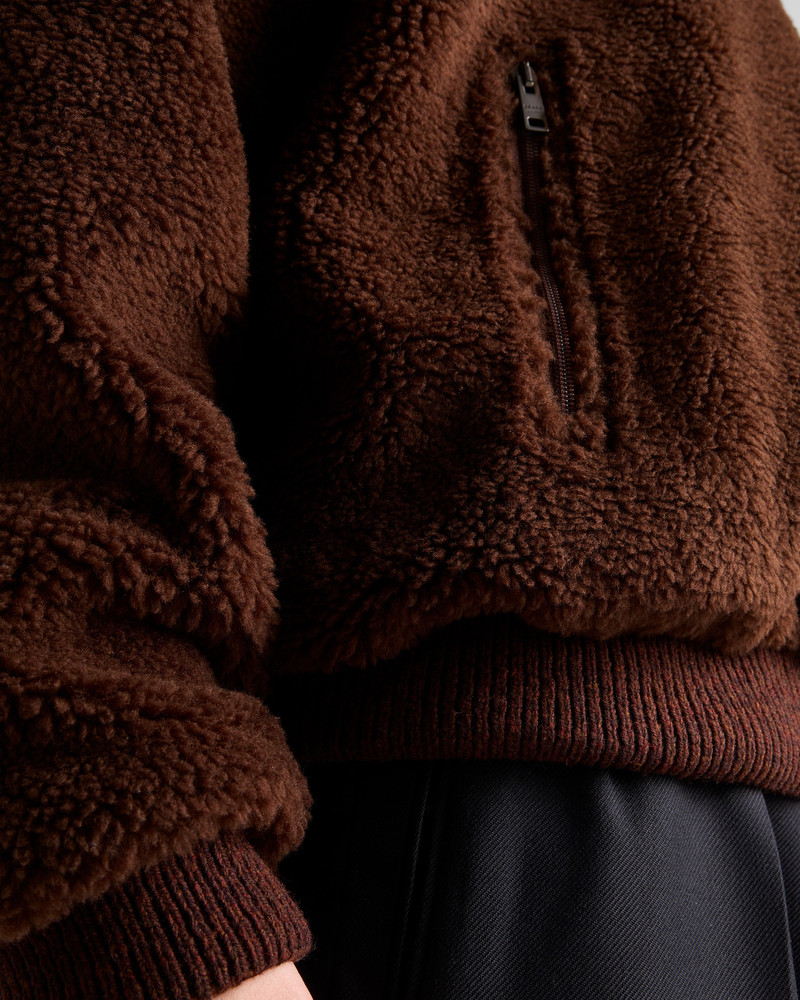 Wool blend hoodie 4