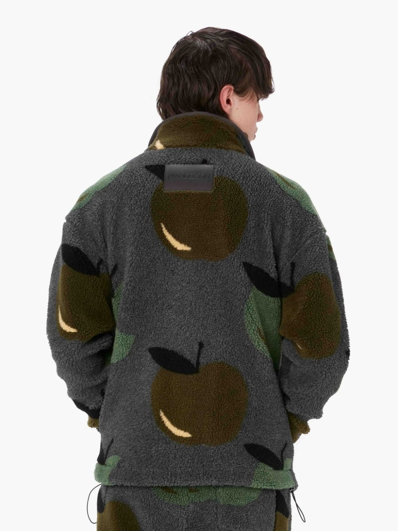 CASUAL ZIP FRONT FLEECE JACKET 3